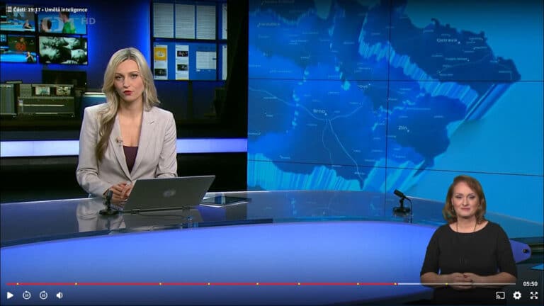 Reportáž České televize aReception