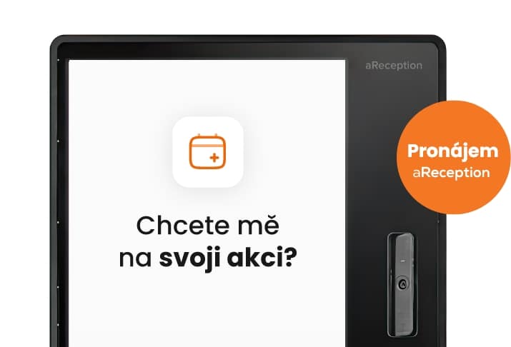 areception-terminál pronájem na akci