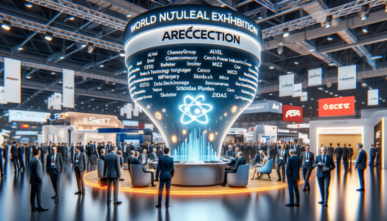 Inovace na dosah ruky: aReception na World Nuclear Exhibition 2023 v Paříži