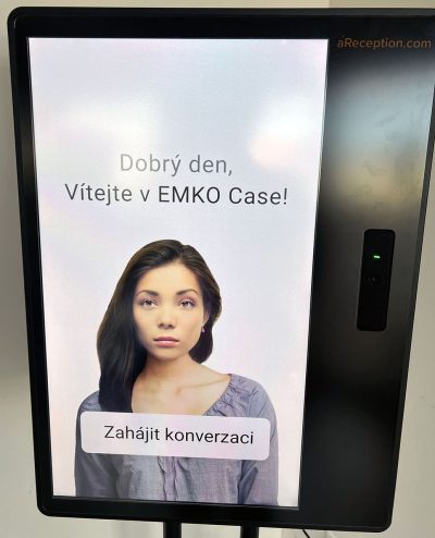 aReception ve společnosti EMKO Case: moderní virtuální recepční v akci